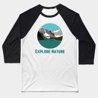 Explore Nature Baseball T-Shirt